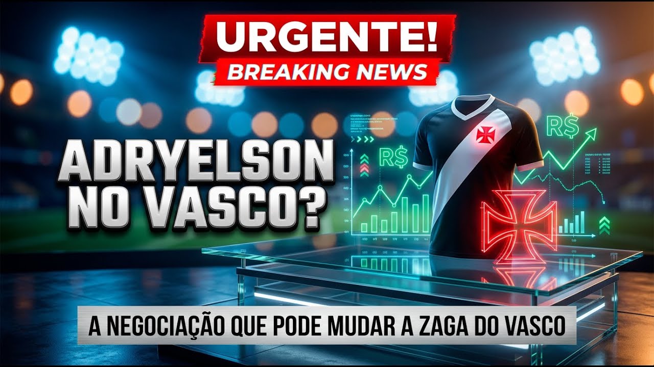SAIU AGORA! A NEGOCIAÇÃO QUE PODE MUDAR A ZAGA DO VASCO: VEJA TUDO!