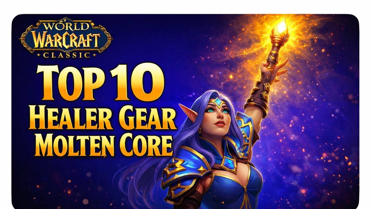 Top 10 Most POWERFUL Healer Gear From Molten Core