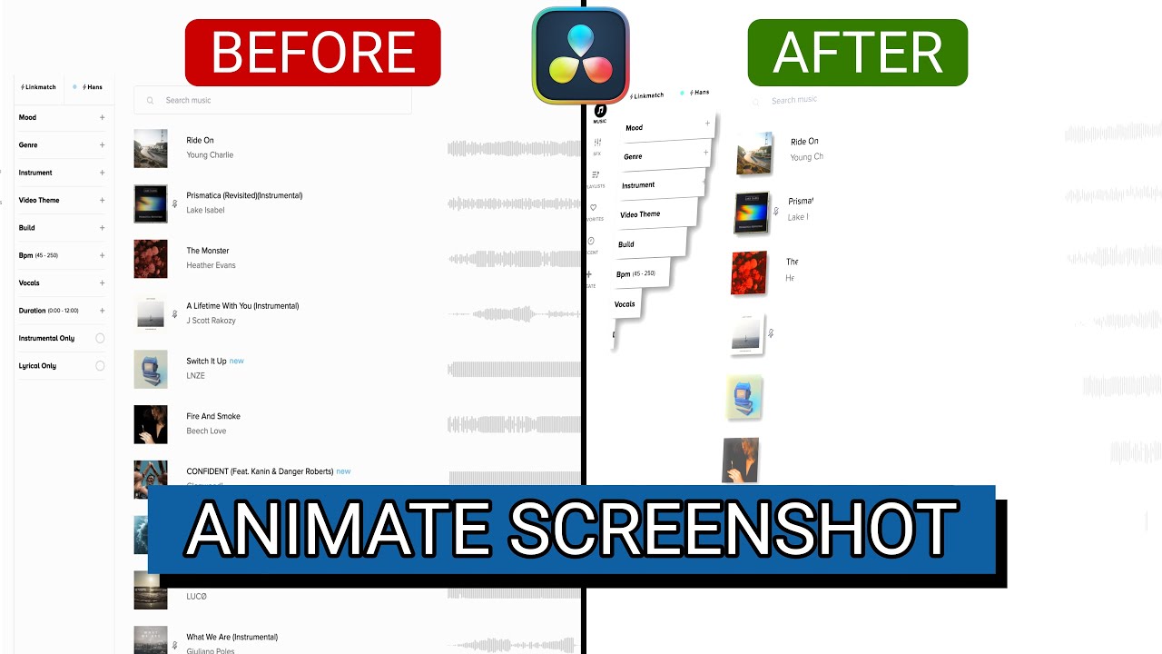 Turn a Boring Webpage Screenshot into a Stunning Animation – DaVinci Resolve Tutorial