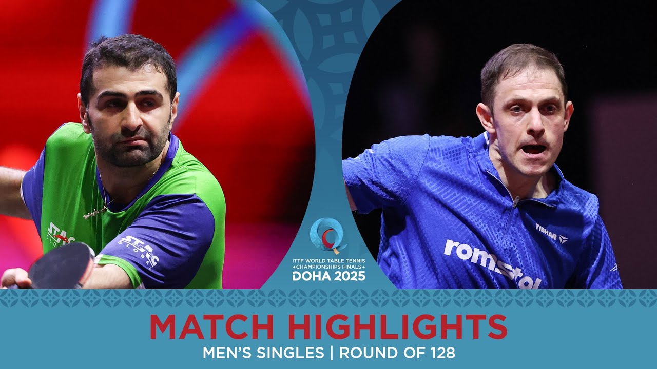 Noshad Alamiyan vs Ovidiu Ionescu | Match Highlights | #ITTFWorlds2025