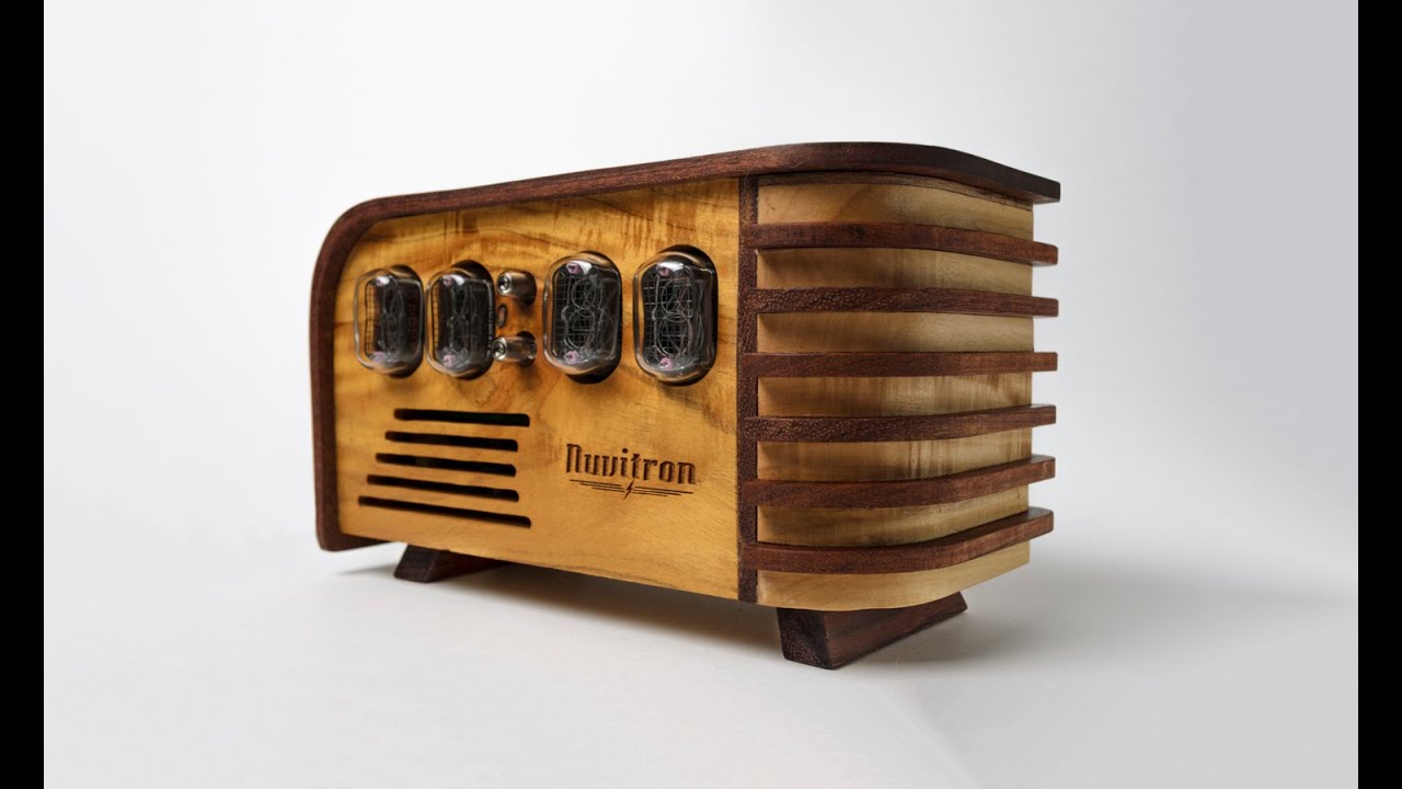 The Vintage Nixie Tube Clock - by Nuvitron