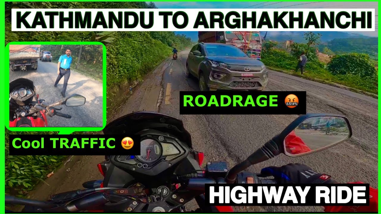 KATHMANDU TO ARGHAKHANCHI ||HIGHWAY RIDE||SOLO RIDE||MOTOVLOG||370KM||