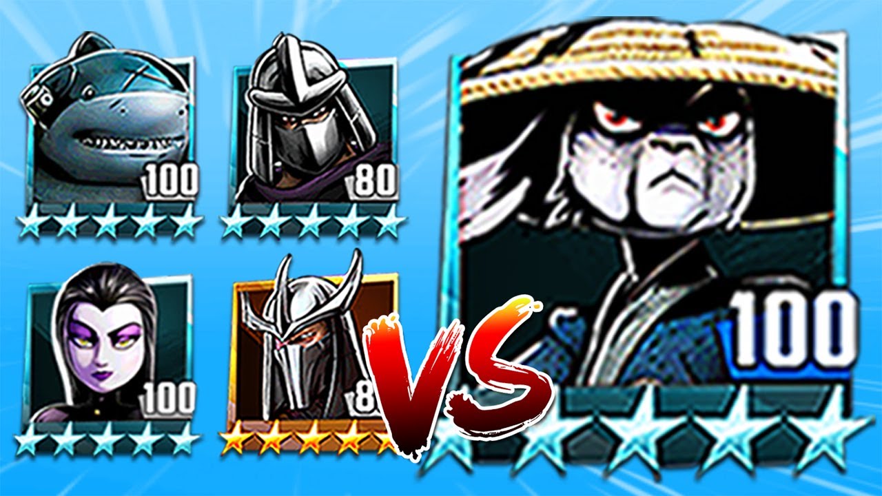 TMNT Legends Usagi VS Shredder, Shredder Classic, Armaggon, Shinigami