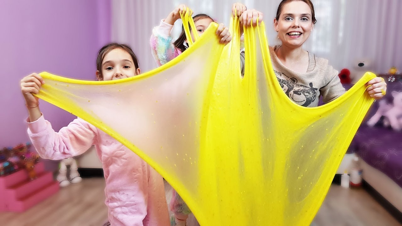 WOW ! MEGA SLIME | Am BAGAT-O pe TEO in SLIME de aproape 4 kg