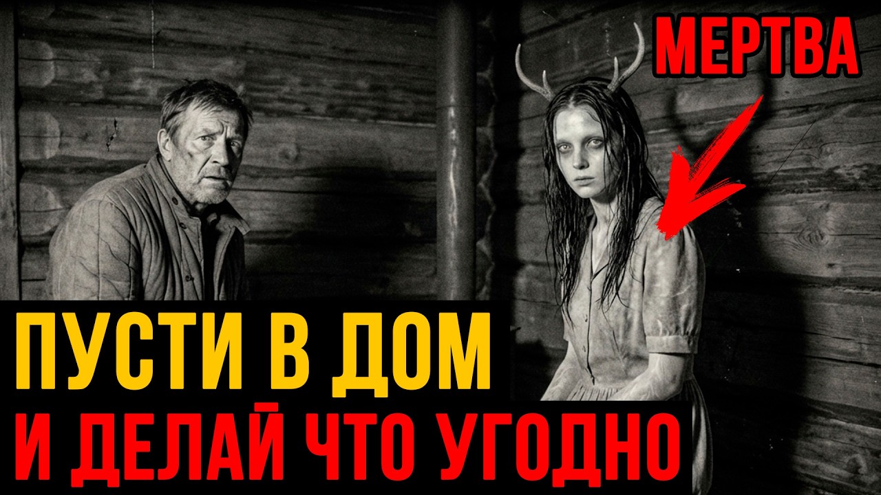 Сторож Пустил Домой Промокшую Красавицу, Но На Следующий День Нашёл Её МОГИЛУ...