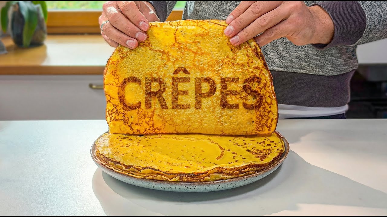 Une simple recette de crêpes