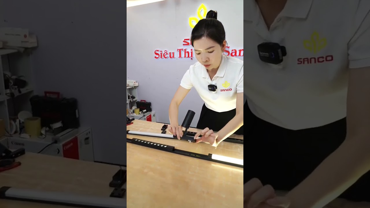 Hướng dẫn sử dụng và lắp đặt đèn ray nam châm nổi siêu mỏng