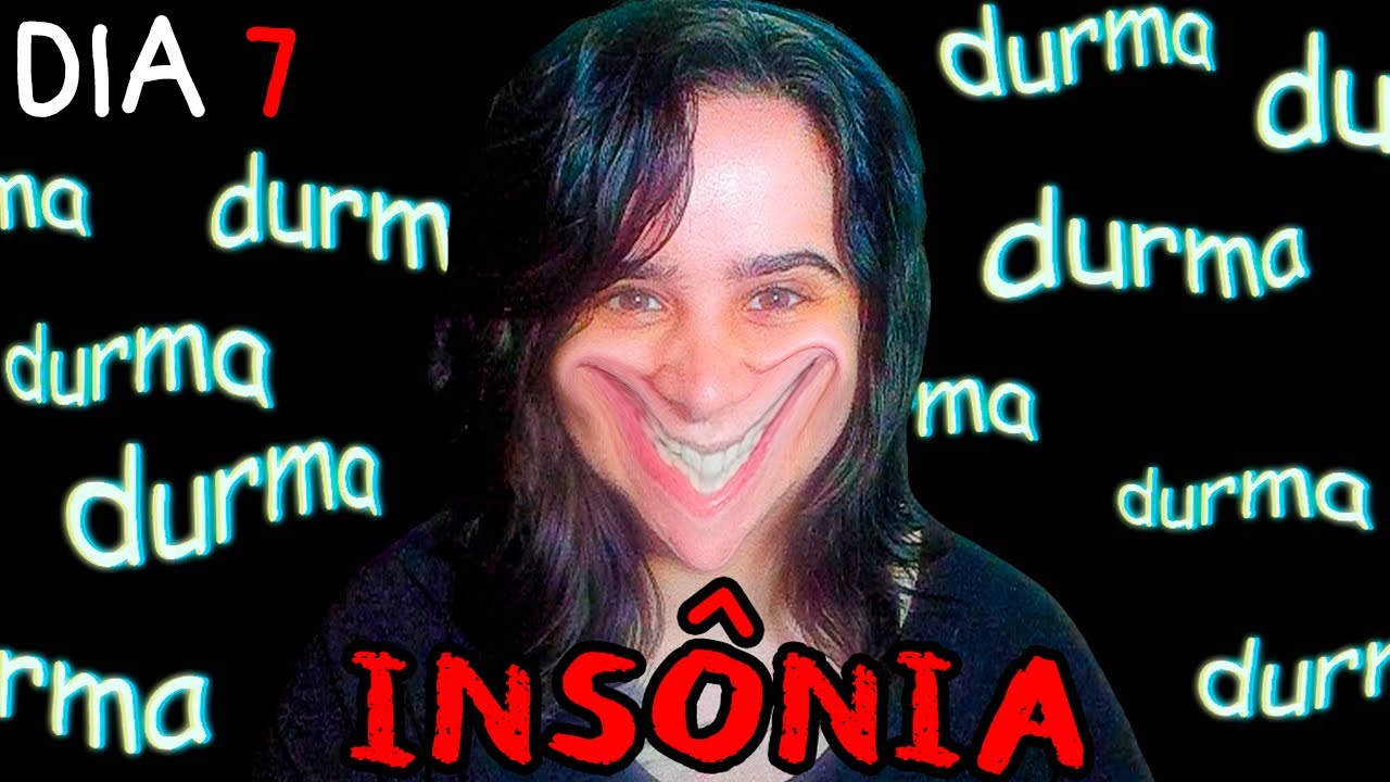 Eu NÃO CONSIGO dormir
