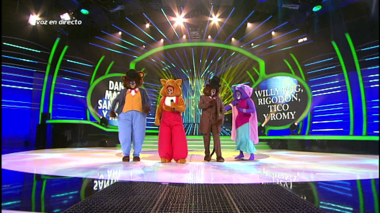 Santiago Segura, Daniel Diges, María del Monte y Anna Simon imitan a Willy Fog en TCMS Mini