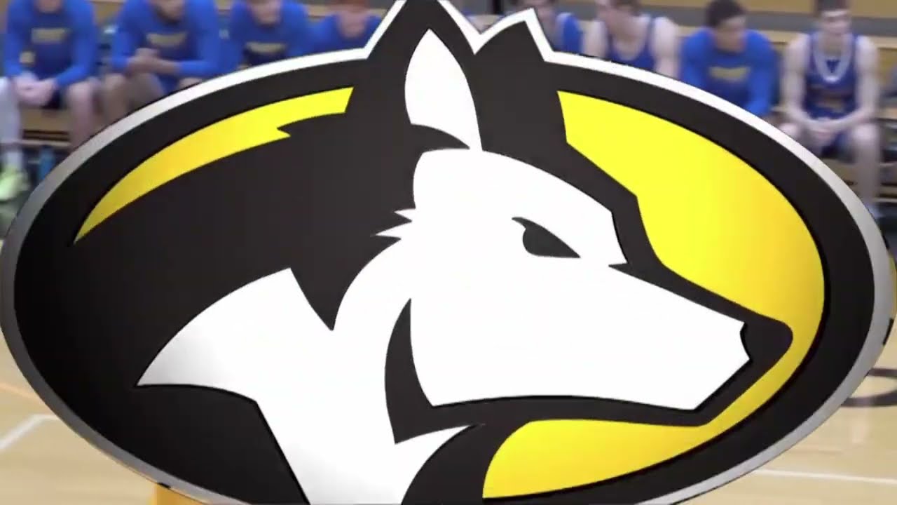 #5 Adam Hobson - #11 Pete Calcaterra - #30 Brad Simonsen - Michigan Tech Basketball