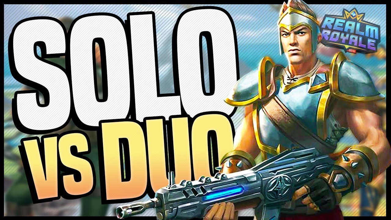 The Most Intense Solo vs Duos Game! Realm Royale Timed Event!