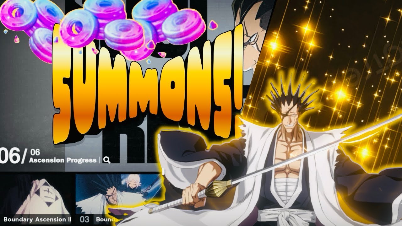 *NEW* Kenpachi Zaraki SUMMONS (Bleach: Soul Resonance)