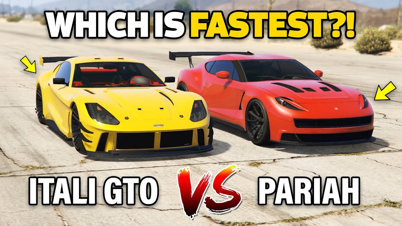 GTA 5 ONLINE - ITALI GTO VS PARIAH (WHICH IS BEST?)