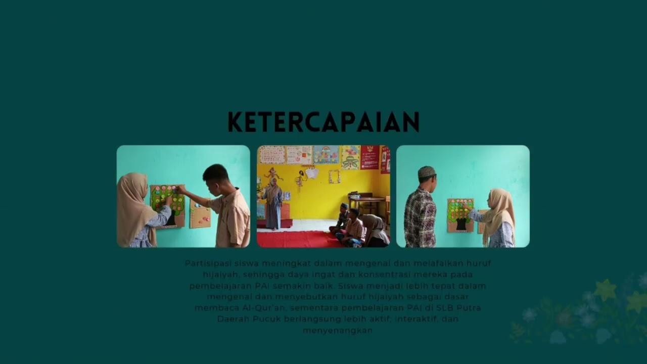 Media Kreatif Huruf Hijaiyah untuk Meningkatkan Daya Ingat dan Konsentrasi Anak Berkebutuhan Khusus