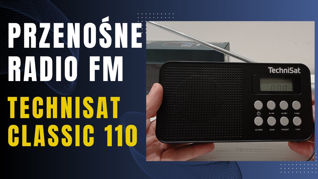 TechniSat CLASSIC 110 &ndash; Twoje przenośne radio FM