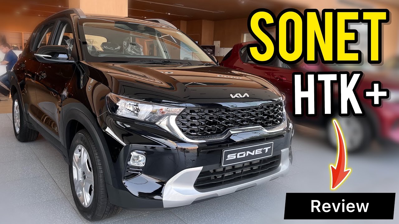 2023 Kia Sonet HTK Plus 1.2 Petrol Review 🔥 Price, Features & All Details 🔥 Vahan Official