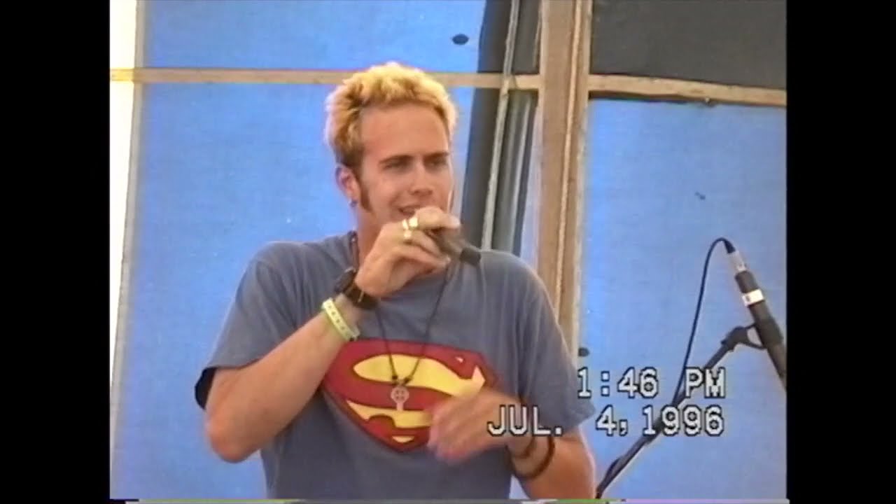 Five Iron Frenzy at the 1996 Cornerstone Festival.