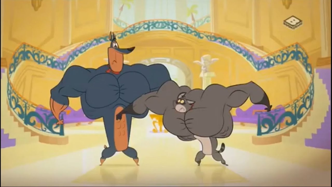Muscle Cartoon Clip - Taffy 1