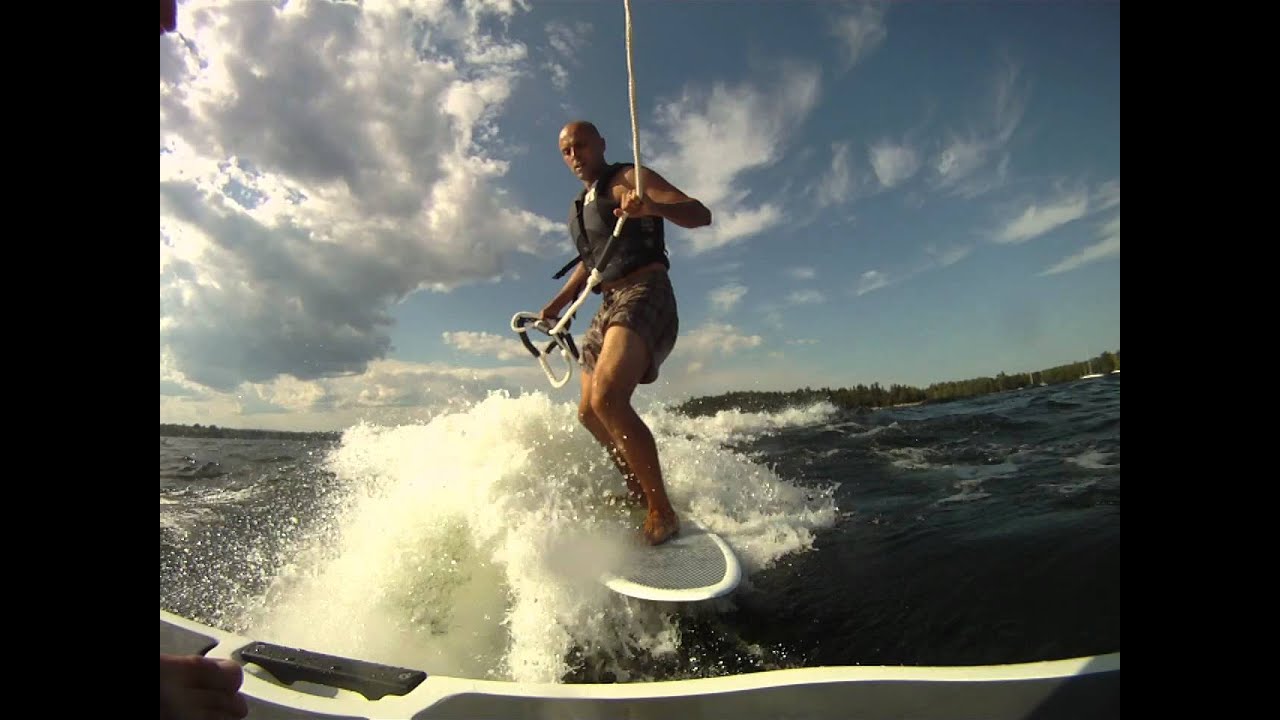 Sasha Wake Surf lesson