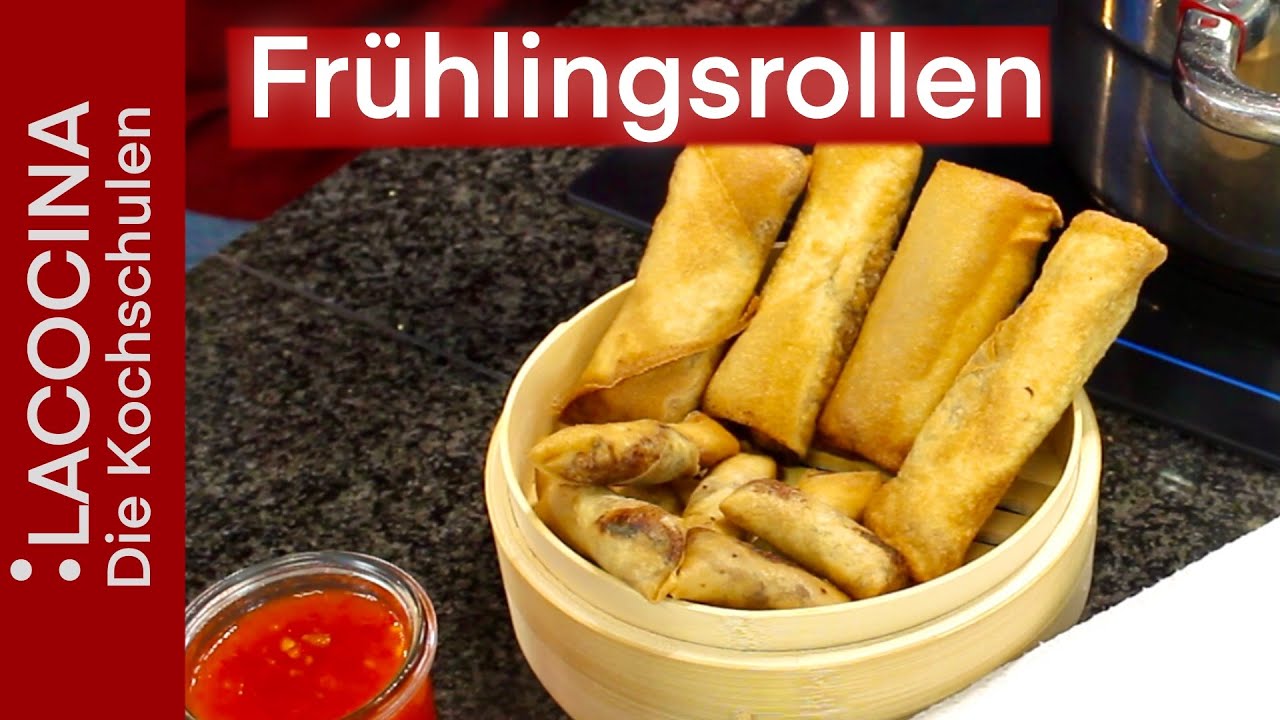 Knusprige Frühlingsrollen - einfaches Rezept für das Asiatenfeeling Zuhause | La Cocina