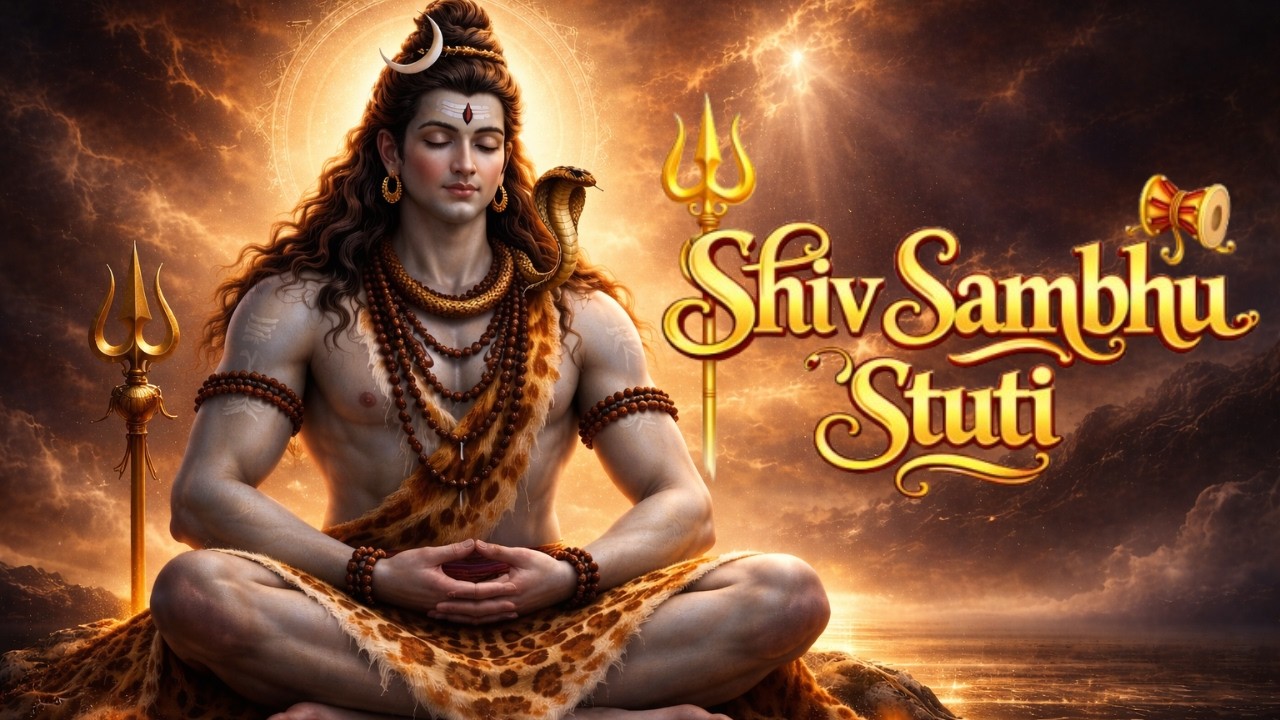 जय भूतनाथ शिव शम्भो... | Shiv Sambhu Stuti | Heart Touching Shiva Stuti