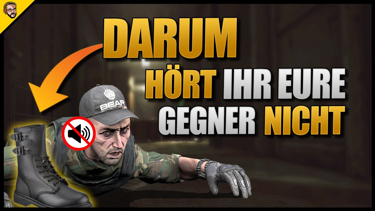 Audio & Sound Analyse in Tarkov! Darum hört ihr Schritte nicht! - Escape From Tarkov