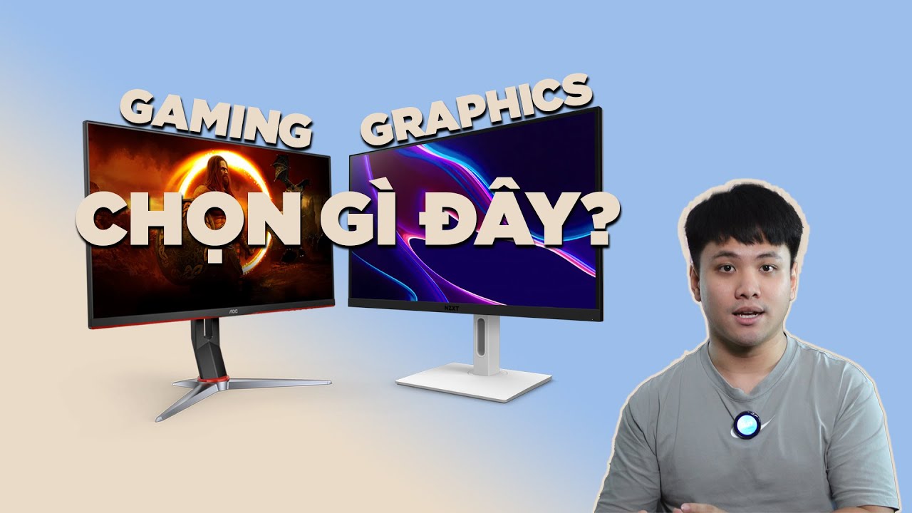 Màn hình Gaming giờ thông số tốt quá, vậy sao phải mua Màn hình đồ hoạ?