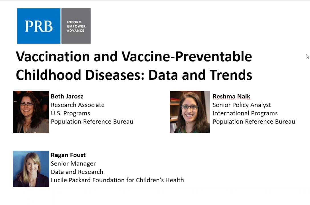 PRB Webinar: Vaccination and Vaccine Preventable Childhood Diseases