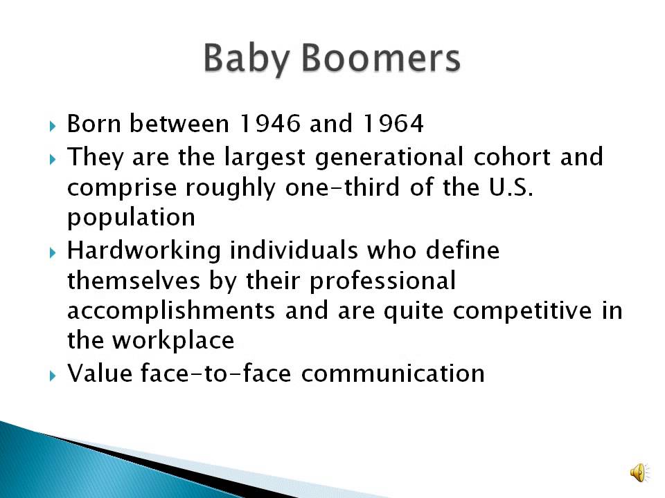 Generational Characteristics