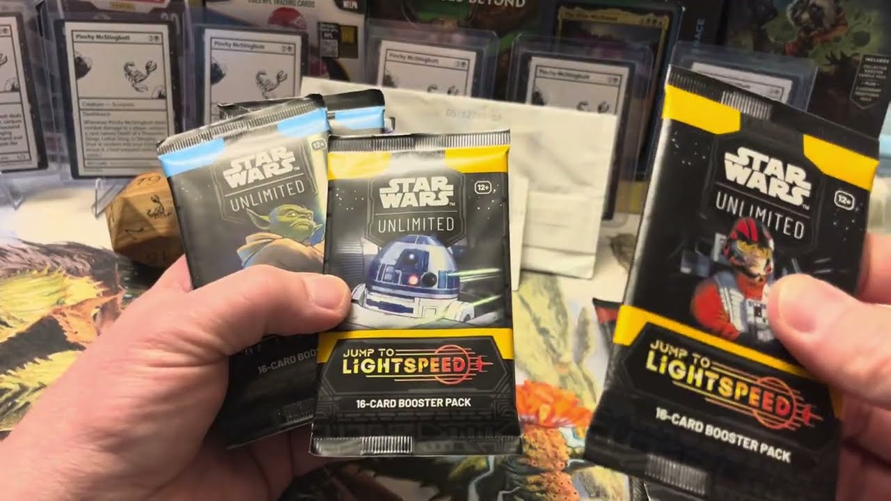 Подарочный набор Star Wars Unlimited. Спасибо! #tcg #swu #starwars #unboxing #force #jedi #sith