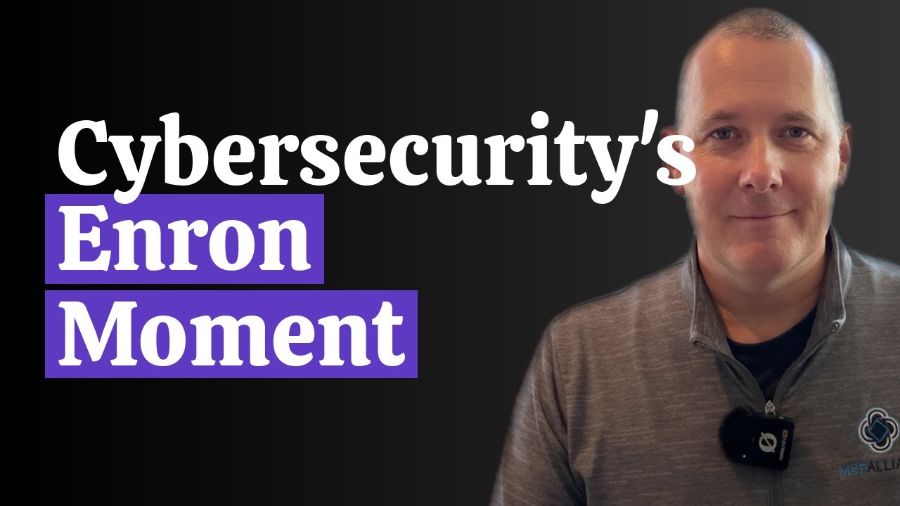 Cybersecurity's Enron Moment: Are We Prepared?
