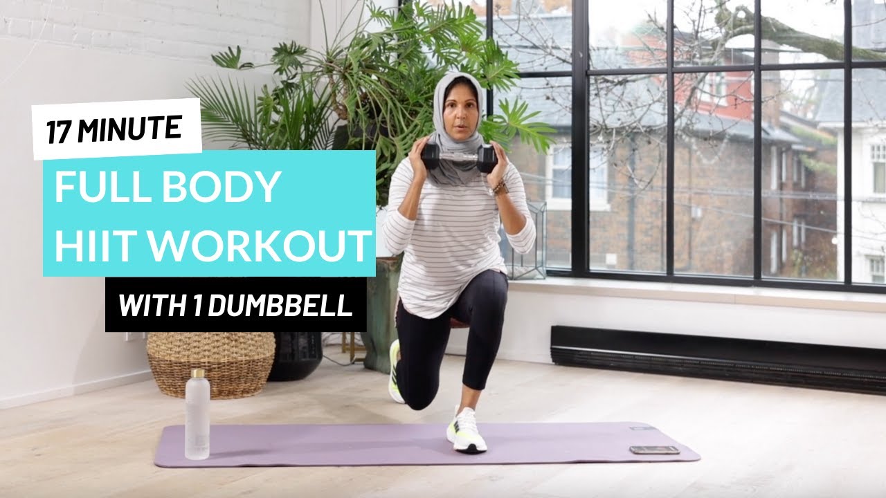 Full body Hiit Workout- Minimal Equipment!
