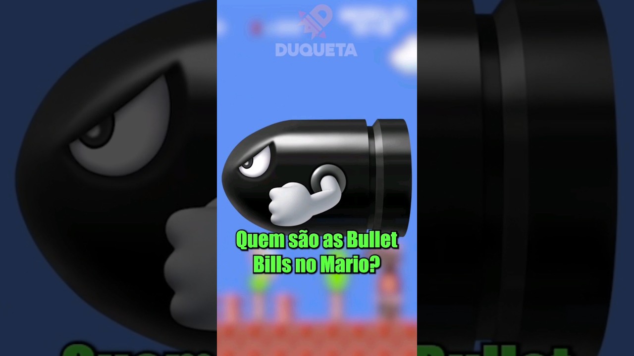 Quem s&atilde;o as Bullet Bills no Mario? #nintendo #mariobros #supermariobros #bulletbill #marioodyssey