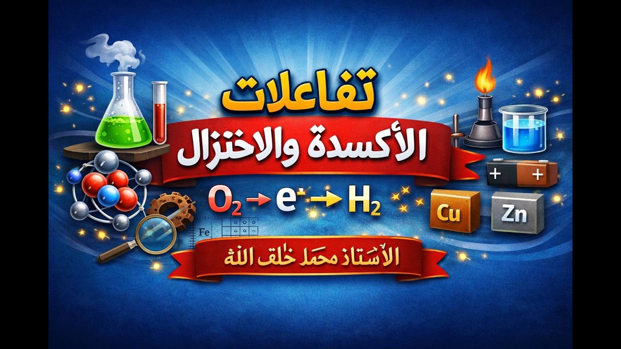 تفاعلات الاكسدة الاختزال( مفهوم تقليدى) علوم الصف الثالث الاعدادى مستر محمد خلف الله