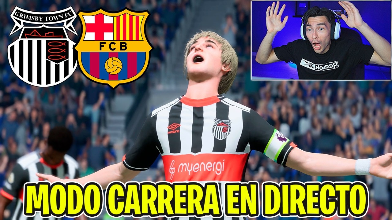 FINAL CARABAO Y GRIMSBY vs BARCELONA 🔞🔞 - MODO CARRERA FC 26 CON LA RICARDA 🔥