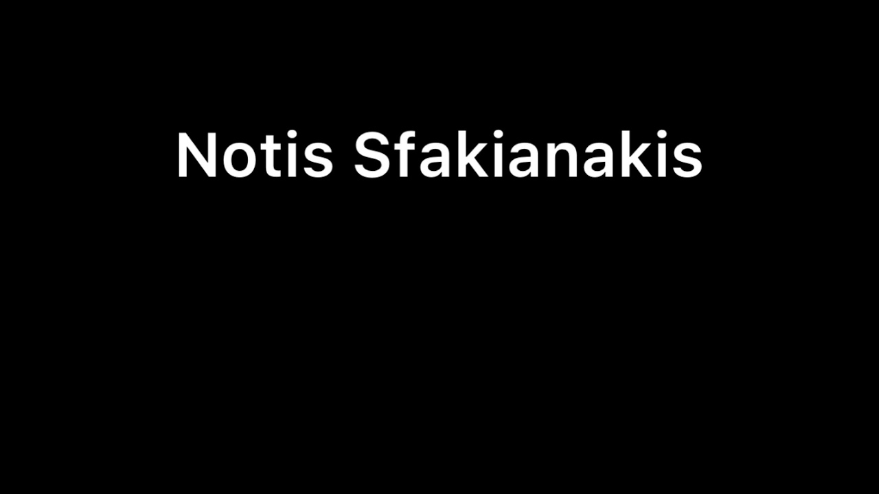Notis Sfakianakis-genethlia(birthday)-English subtitles