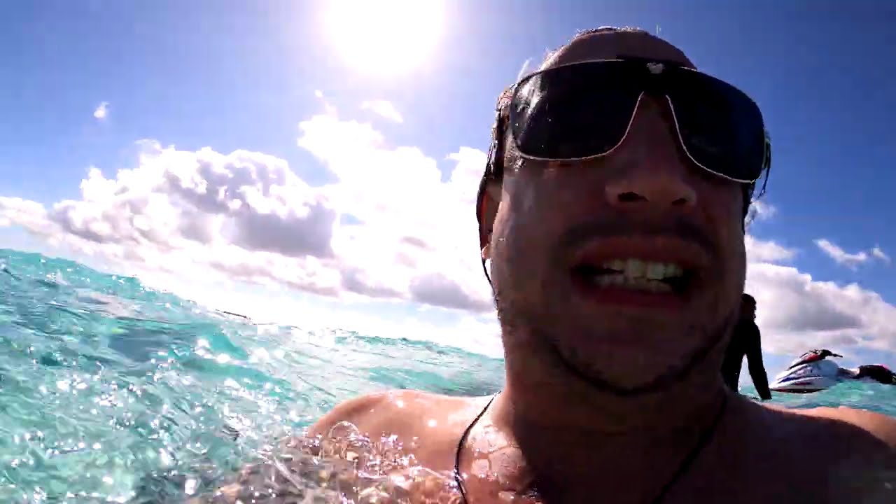Grand Cayman Boat Ride Clips 4K
