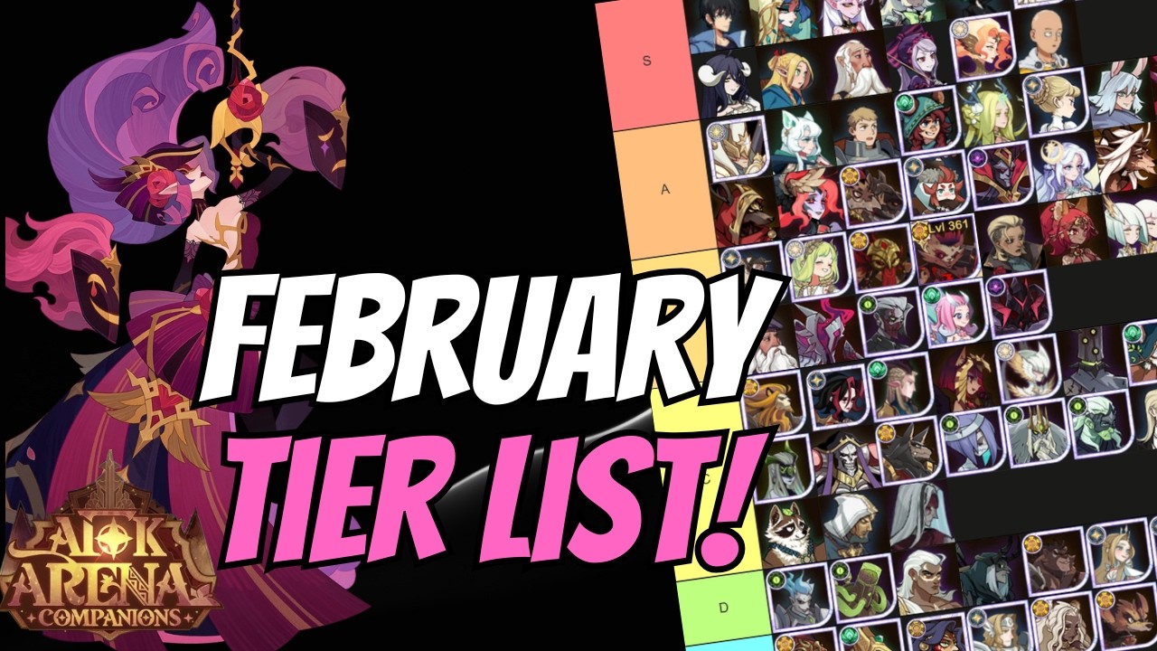 Рейтинг персонажей за февраль | Компаньоны в AFK Arena