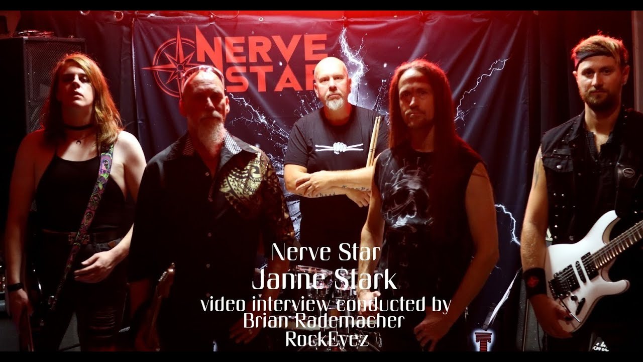 NERVE STAR  Janne Stark video interview conducted by Brian Rademacher / RockEyez 2026