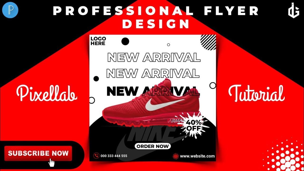 Professional Flyer Design 2021|| Android || Simple Pixellab tutorial