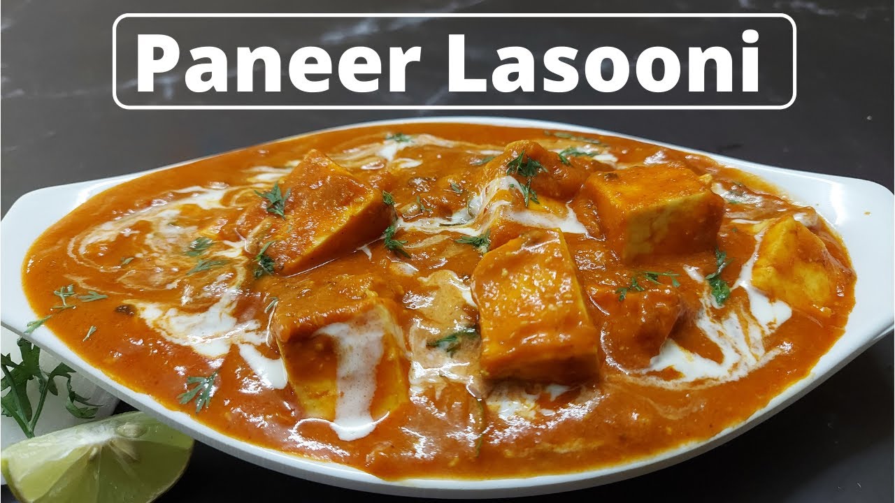 Paneer Lasooni Recipe | Dhaba Style Garlic Paneer Gravy | Paneer gravy  Recipes