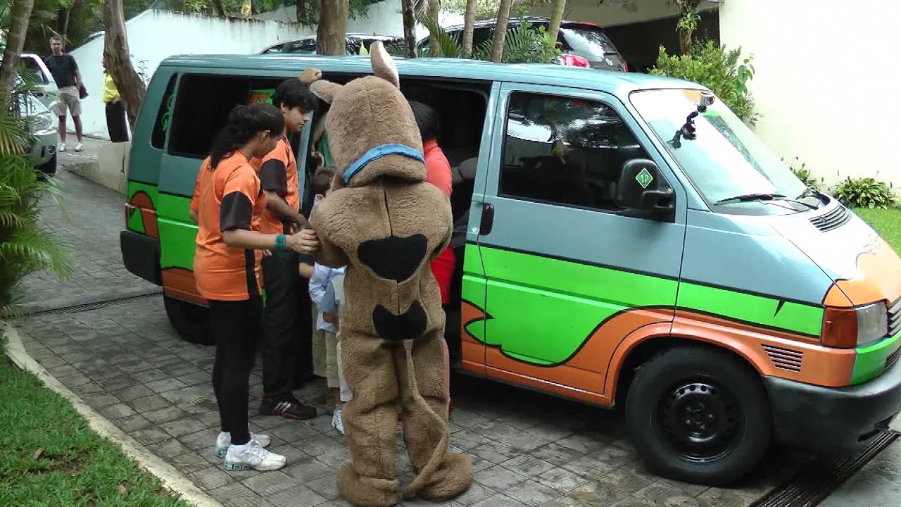 CHEGADA COM SCOOBY DOO