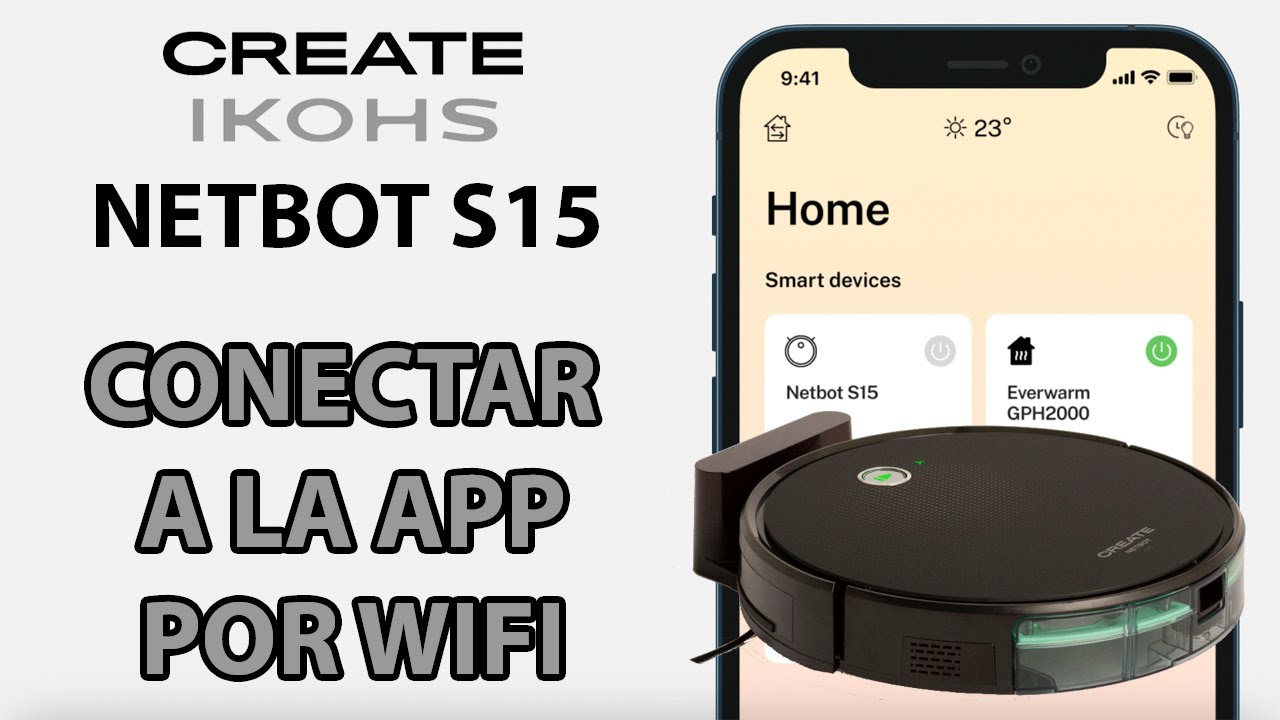 Create Ikohs Netbot S15 | Conectar el robot a la APP por Wifi