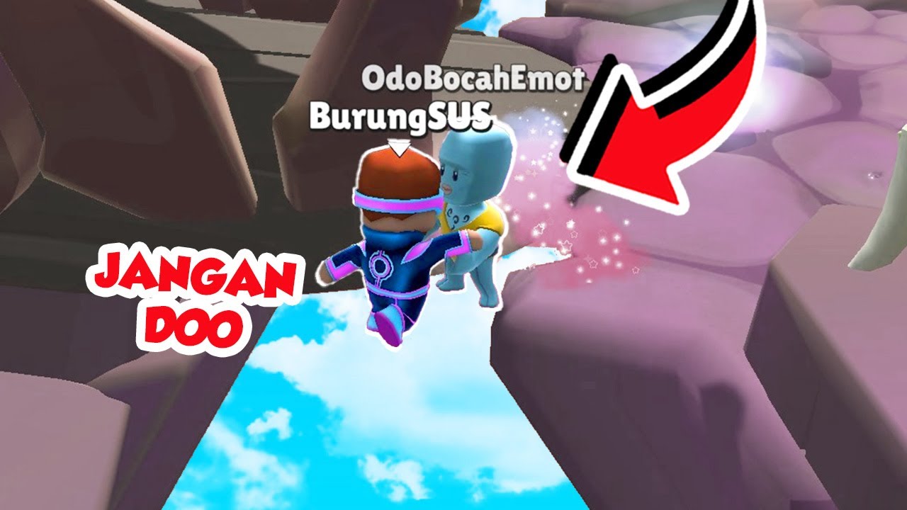 ODO DAN STRESMEN STRESS MENCOBA MAP BARU DI STUMBLE GUYS!!!