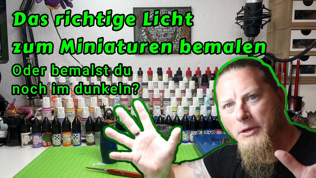 Miniaturen ins Richtige Licht rücken