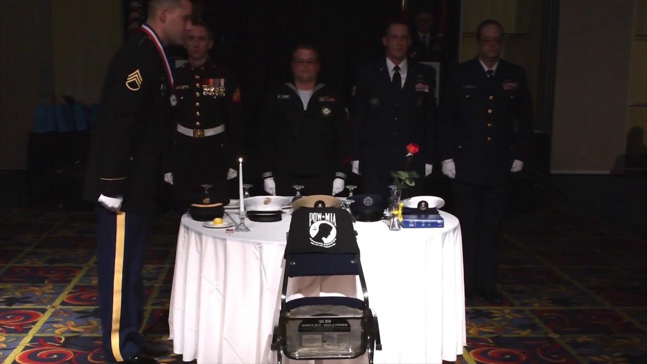 POW MIA Remembrance Ceremony Wyoming National Guard