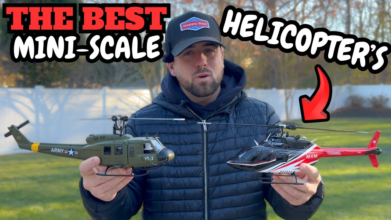 The ULTIMATE mini RC Helicopters - Yu Xiang 1/27 Bell 206 vs Huey UH-1