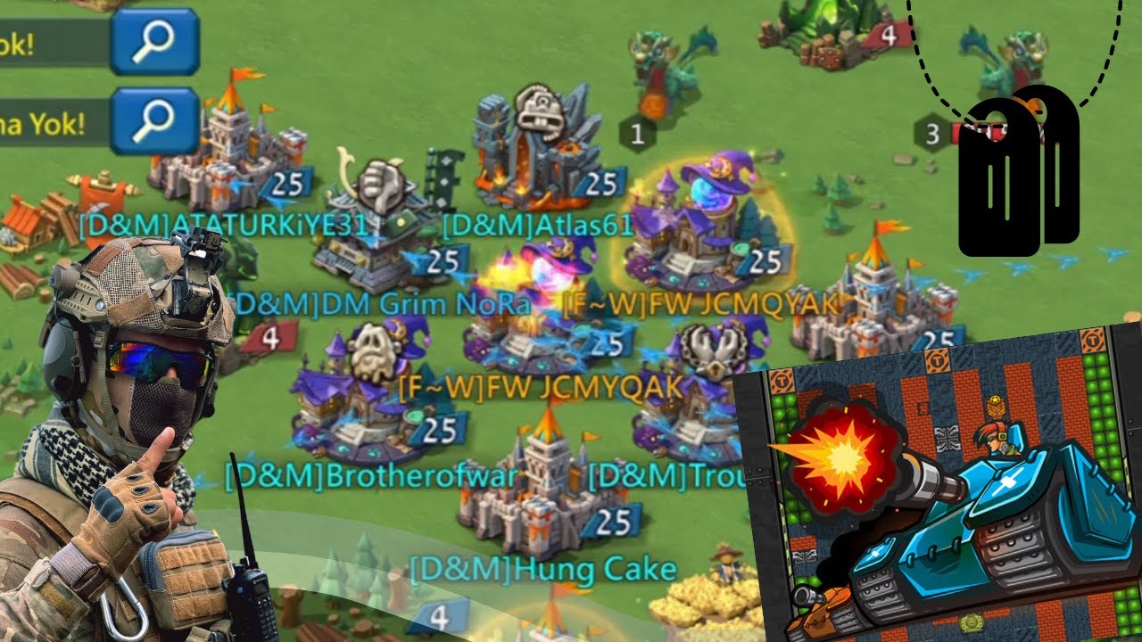GRİM NORA - RALLY AND SOLO - LORDS MOBİLE