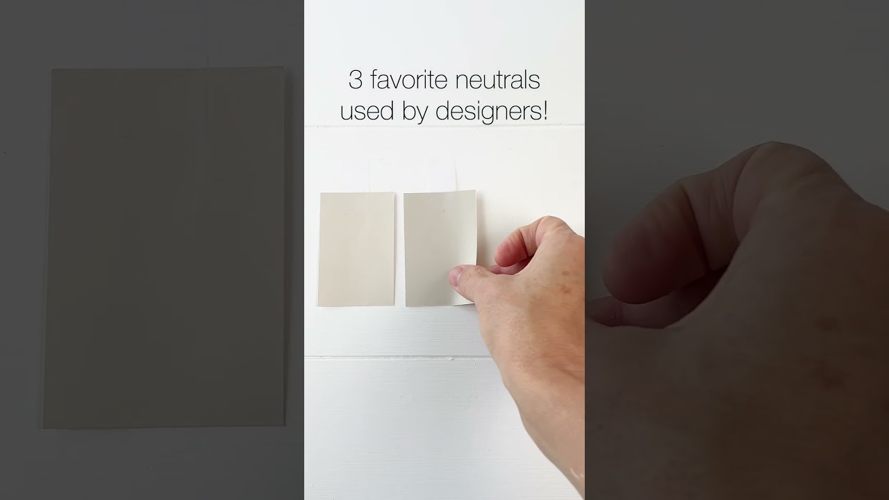 3 favorite neutral paint colors: SW Natural Linen, SW Accessible Beige, SW Shoji White #paintcolor