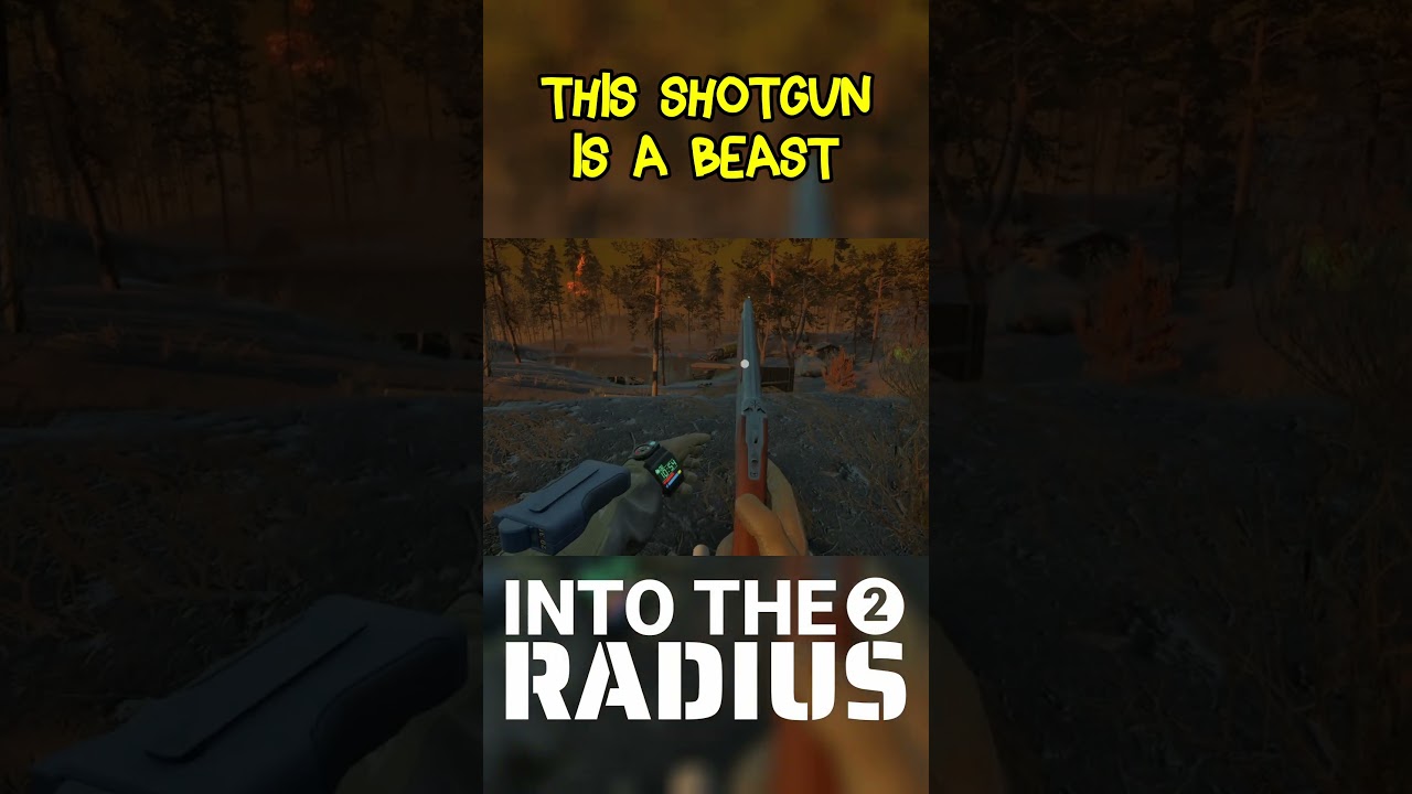 The Best SHOTGUN | Into The Radius 2【Early Access】#shorts